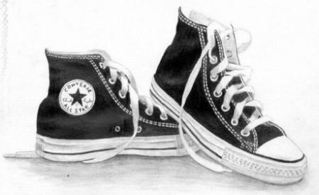 Converse. Koszosan mutat a legjobban.